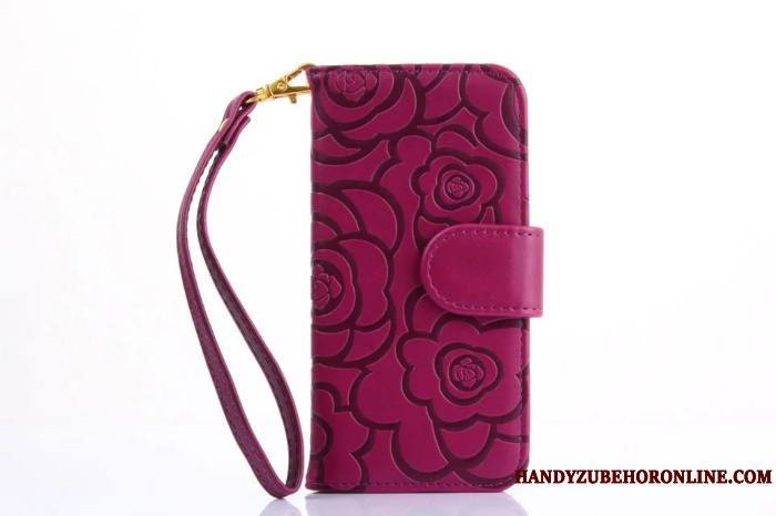 Samsung Galaxy S20 Ultra Coque Protection Rose Portefeuille Fleur Étui En Cuir Étoile Téléphone Portable