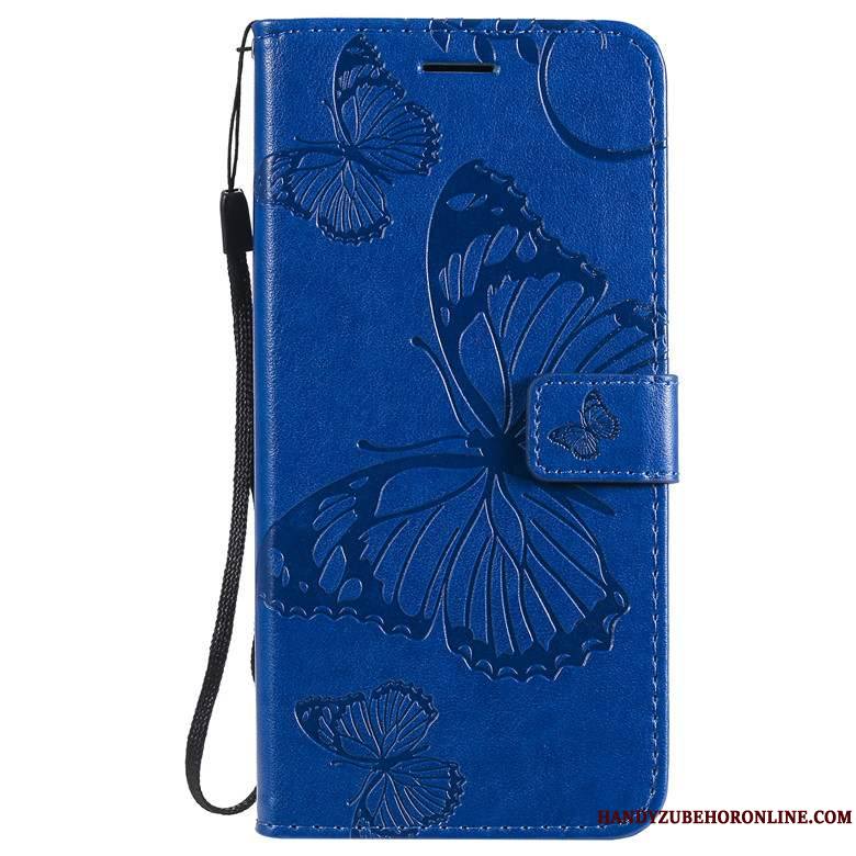 Samsung Galaxy S20 Ultra Coque Étui En Cuir Clamshell Bleu Tout Compris Incassable Fluide Doux Silicone