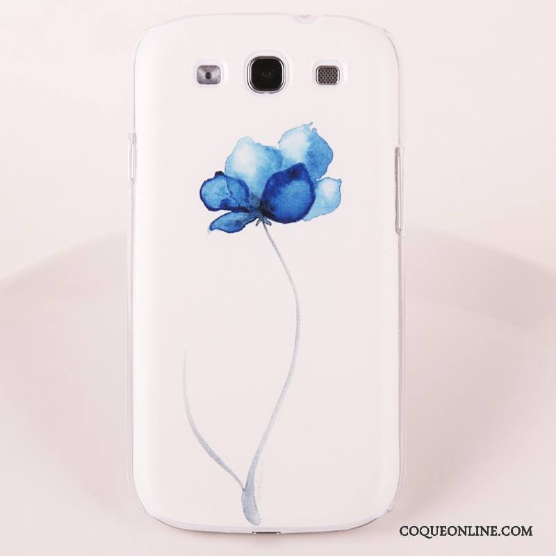 Samsung Galaxy S3 Bleu Protection Étoile Difficile Coque Étui Tendance