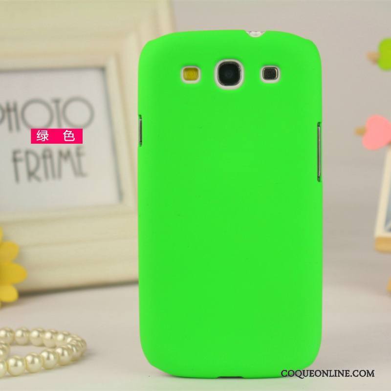 Samsung Galaxy S3 Coque De Téléphone Étoile Légères Protection Vert Téléphone Portable Délavé En Daim