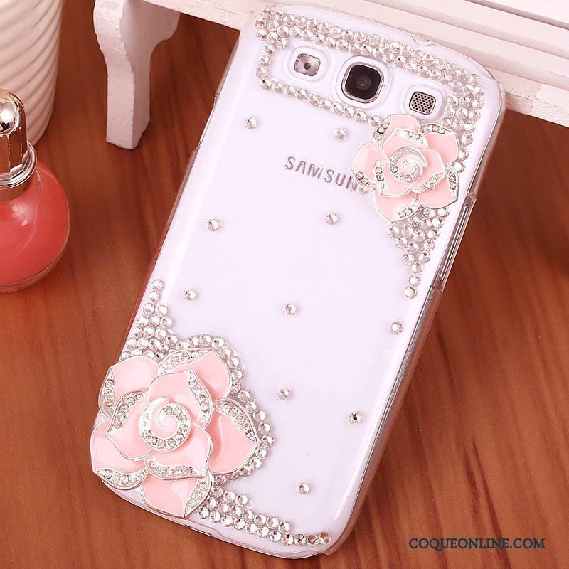 Samsung Galaxy S3 Téléphone Portable Coque De Téléphone Étoile Strass Difficile Protection Étui