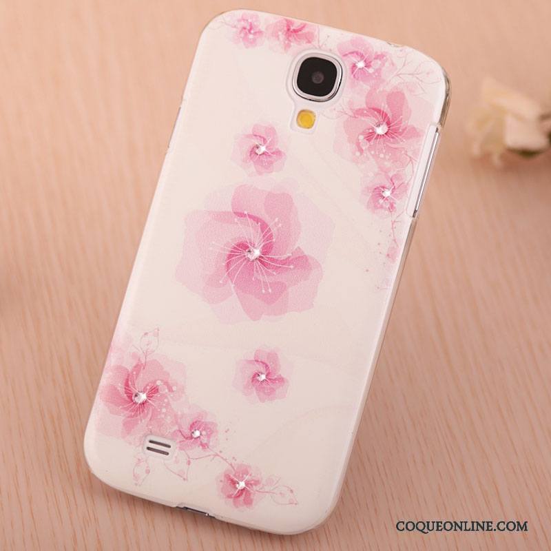 Samsung Galaxy S4 Coque De Téléphone Rose Étui Étoile Protection