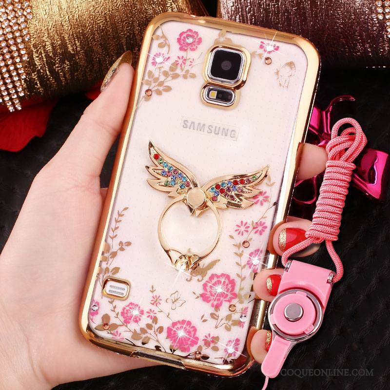 Samsung Galaxy S4 Coque De Téléphone Téléphone Portable Protection Strass Étoile Étui