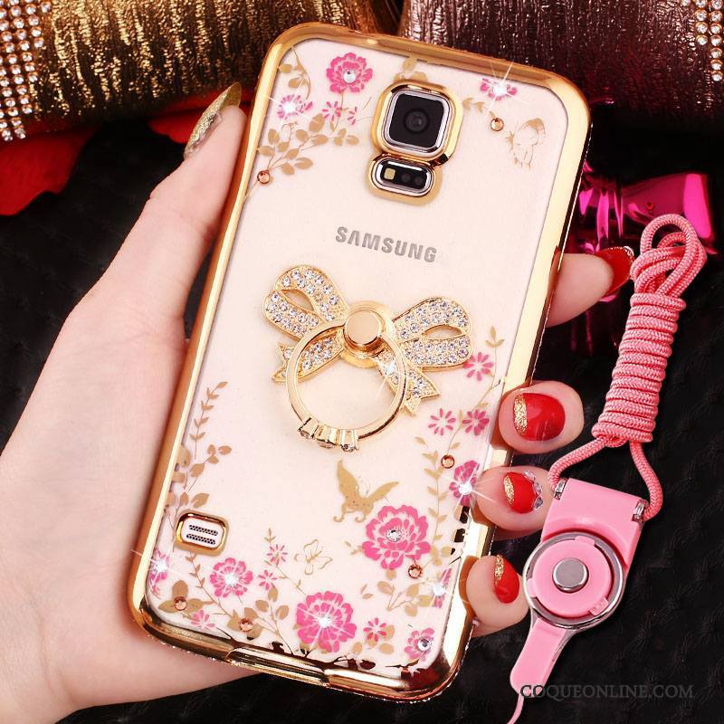 Samsung Galaxy S4 Coque De Téléphone Téléphone Portable Protection Strass Étoile Étui