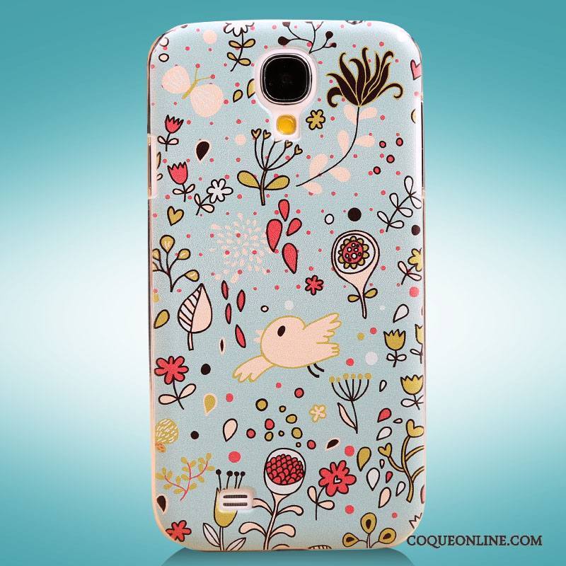 Samsung Galaxy S4 Coque De Téléphone Étoile Rose Étui Protection Peinture