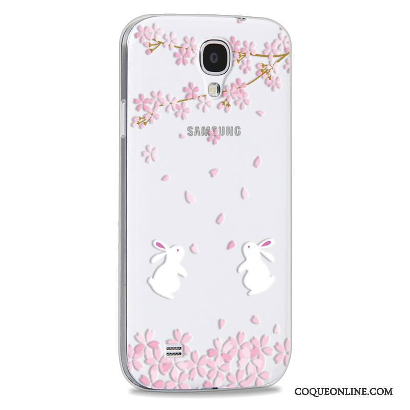 Samsung Galaxy S4 Coque Tendance Rose Incassable Étoile Protection Étui Dessin Animé