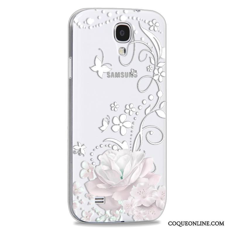 Samsung Galaxy S4 Coque Tendance Rose Incassable Étoile Protection Étui Dessin Animé