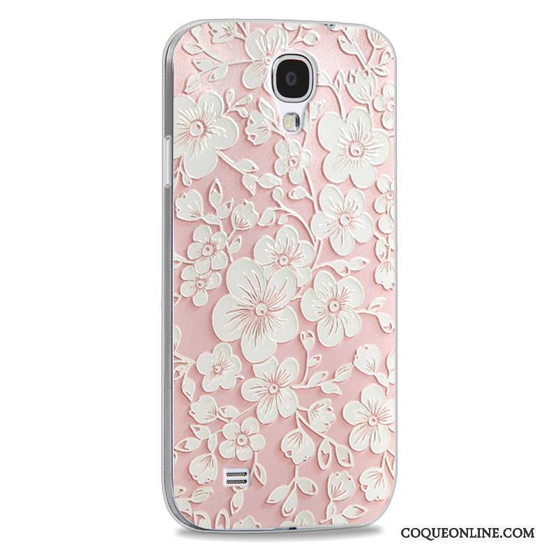 Samsung Galaxy S4 Coque Tendance Rose Incassable Étoile Protection Étui Dessin Animé