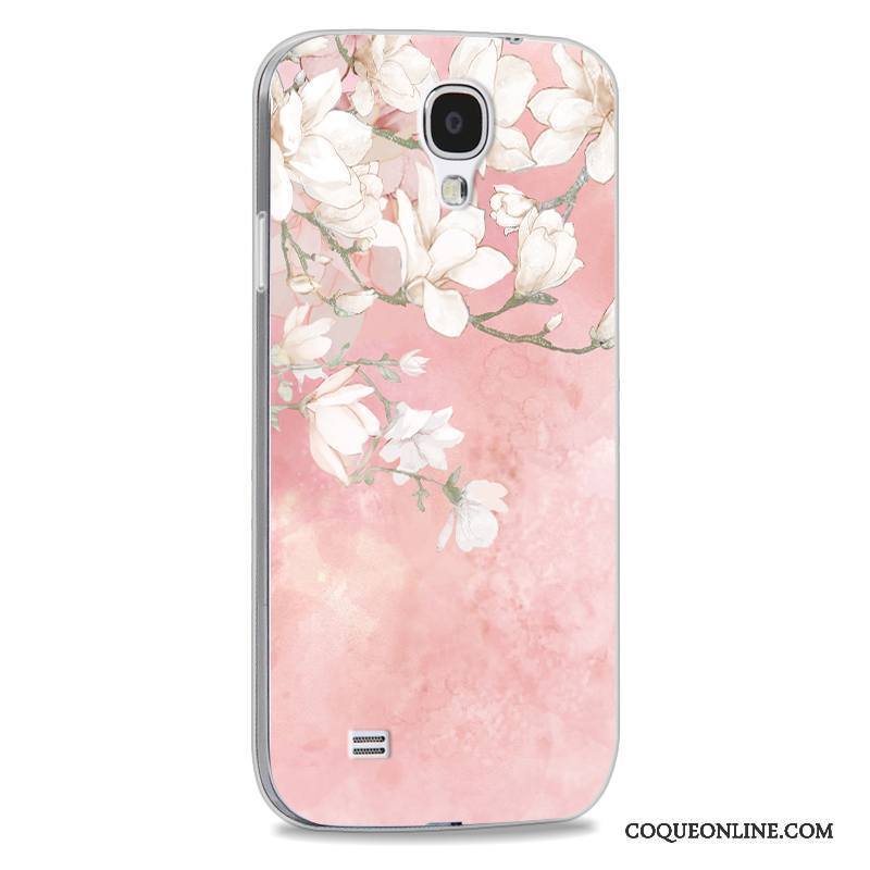 Samsung Galaxy S4 Coque Tendance Rose Incassable Étoile Protection Étui Dessin Animé