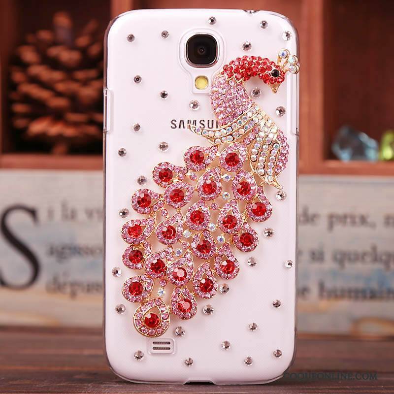 Samsung Galaxy S4 Coque Téléphone Portable Tendance Nouveau Étoile Protection Strass