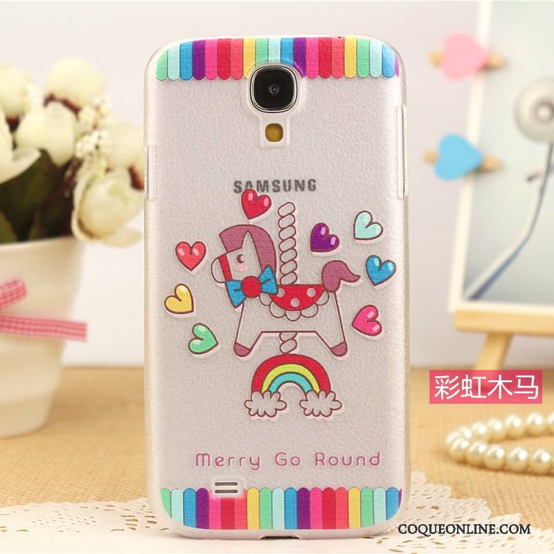 Samsung Galaxy S4 Cuir Coque De Téléphone Peinture Étoile Étui Nouveau