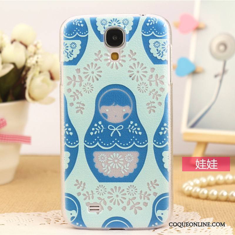 Samsung Galaxy S4 Cuir Coque De Téléphone Peinture Étoile Étui Nouveau