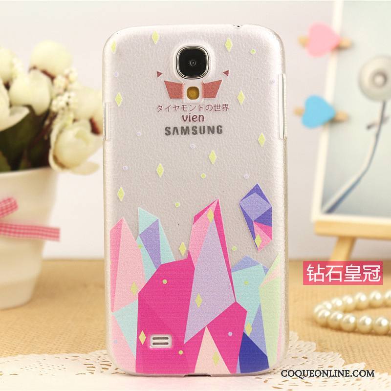 Samsung Galaxy S4 Cuir Coque De Téléphone Peinture Étoile Étui Nouveau