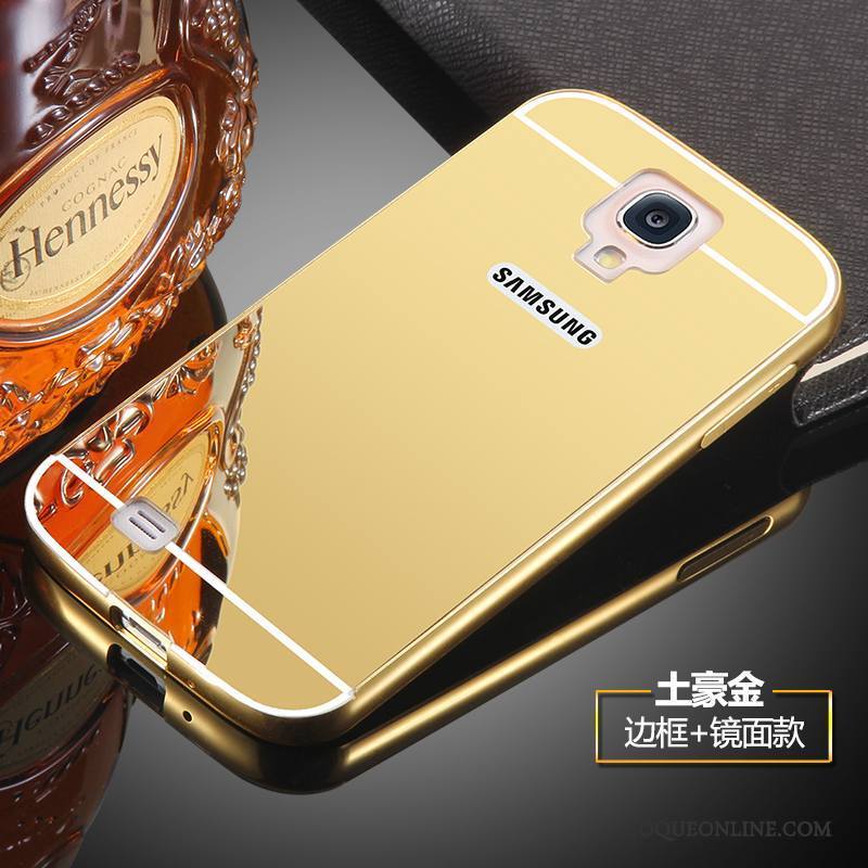 Samsung Galaxy S4 Métal Coque De Téléphone Protection Rouge Étui Étoile Téléphone Portable