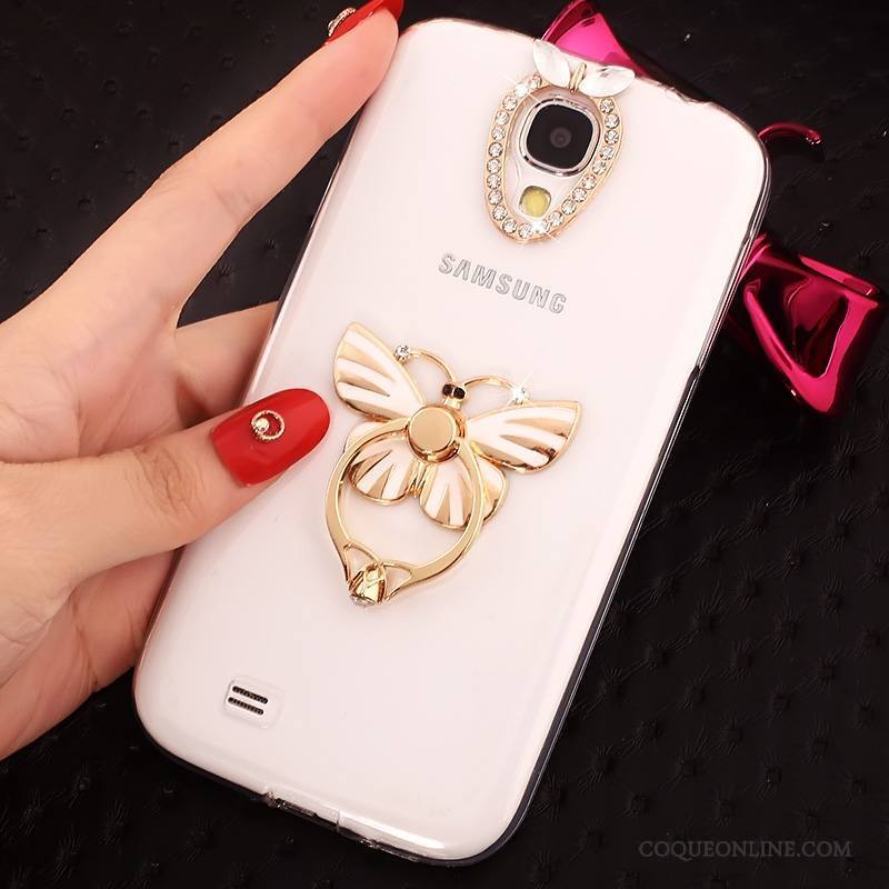 Samsung Galaxy S4 Étoile Silicone Téléphone Portable Coque De Téléphone Étui Rose Support