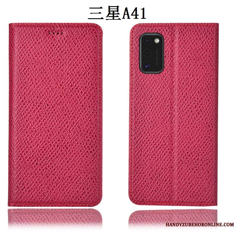 Samsung Galaxy S41 Modèle Fleurie Incassable Mesh Coque De Téléphone Étui En Cuir Tout Compris Housse