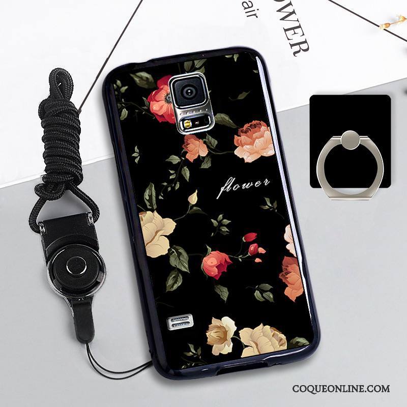 Samsung Galaxy S5 Bleu Incassable Téléphone Portable Protection Étoile Coque Étui