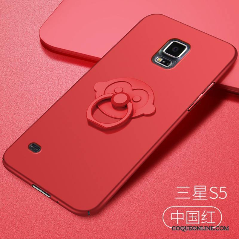 Samsung Galaxy S5 Coque Nouveau Créatif Protection Rouge Tout Compris Étui Personnalité