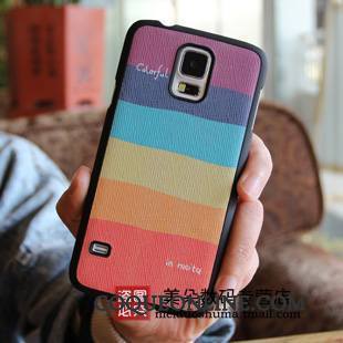 Samsung Galaxy S5 Coque Silicone Fluide Doux Étoile Difficile Couvercle Arrière Incassable Protection