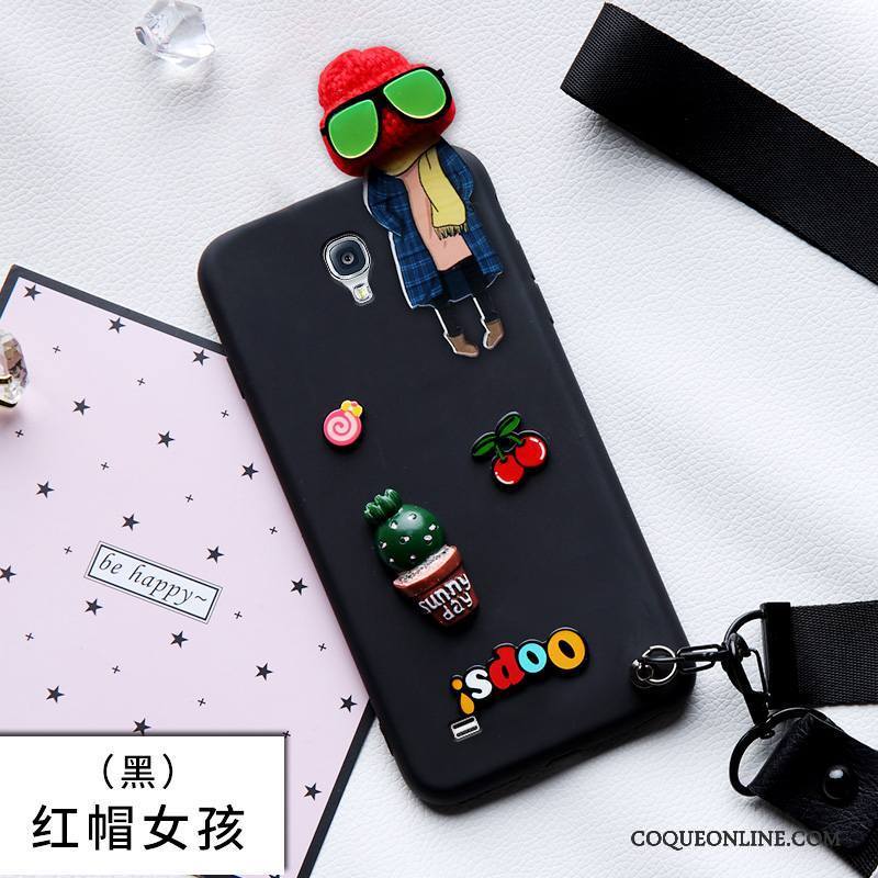 Samsung Galaxy S5 Coque Étui Dessin Animé Protection Étoile Rouge Charmant Incassable