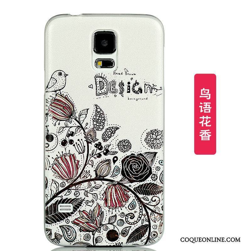 Samsung Galaxy S5 Dessin Animé Coque De Téléphone Couvercle Arrière Étoile Protection Tendance Vert