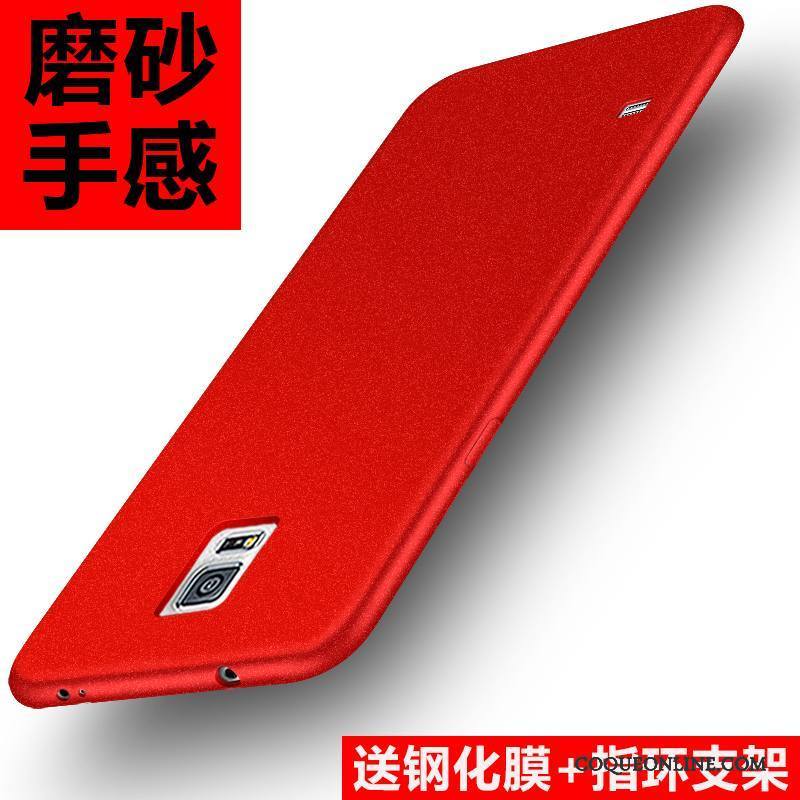 Samsung Galaxy S5 Fluide Doux Incassable Tout Compris Rouge Coque Protection Étui