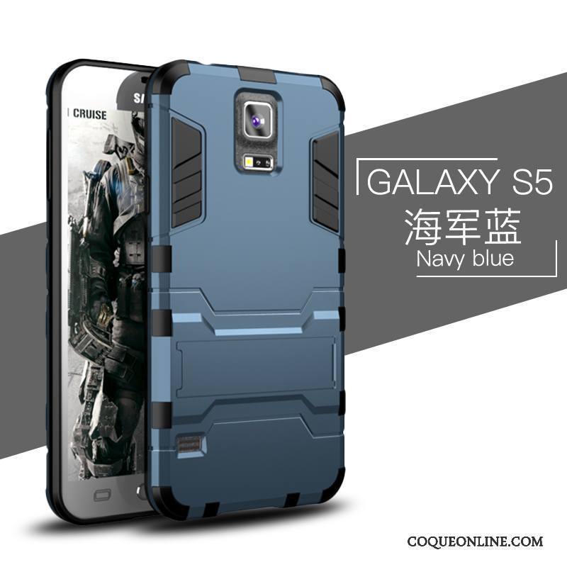 Samsung Galaxy S5 Protection Étui Noir Tendance Créatif Coque De Téléphone Fluide Doux