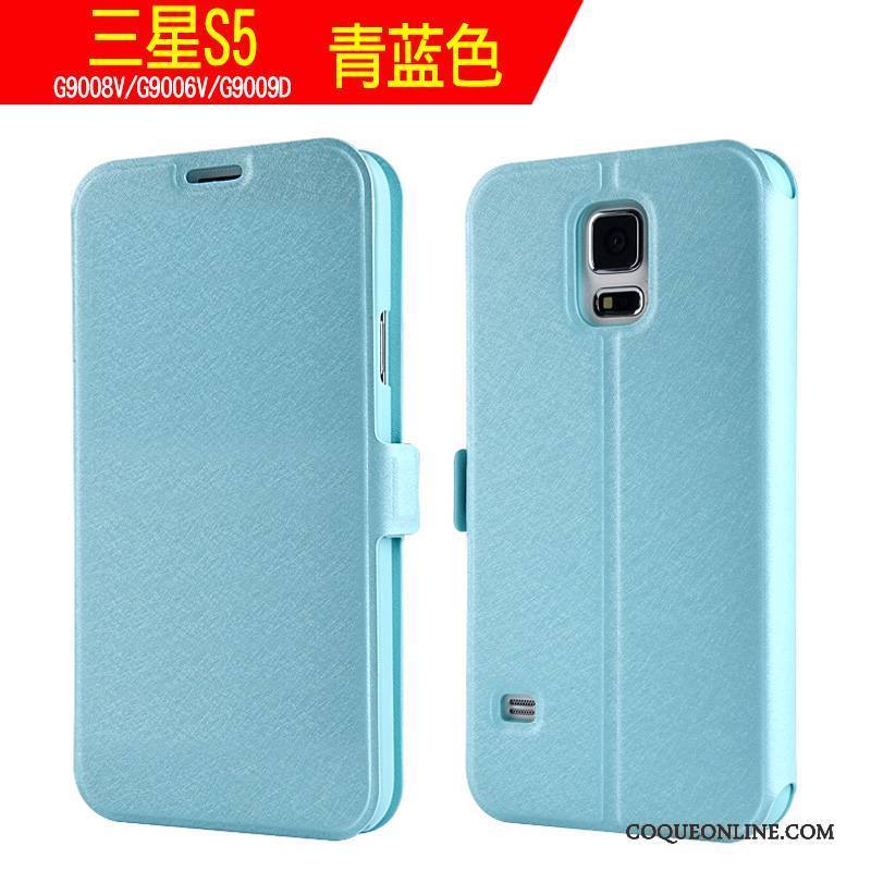 Samsung Galaxy S5 Tendance Incassable Coque De Téléphone Or Protection Étui En Cuir Étoile