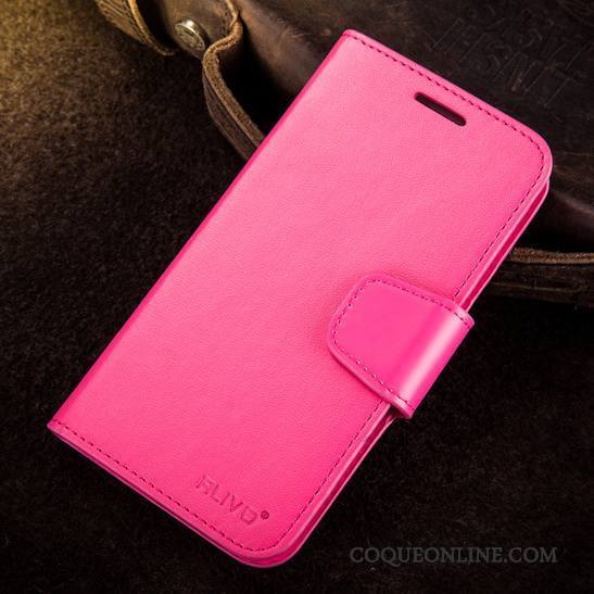 Samsung Galaxy S5 Téléphone Portable Étui En Cuir Noir Coque Protection Fluide Doux Étoile