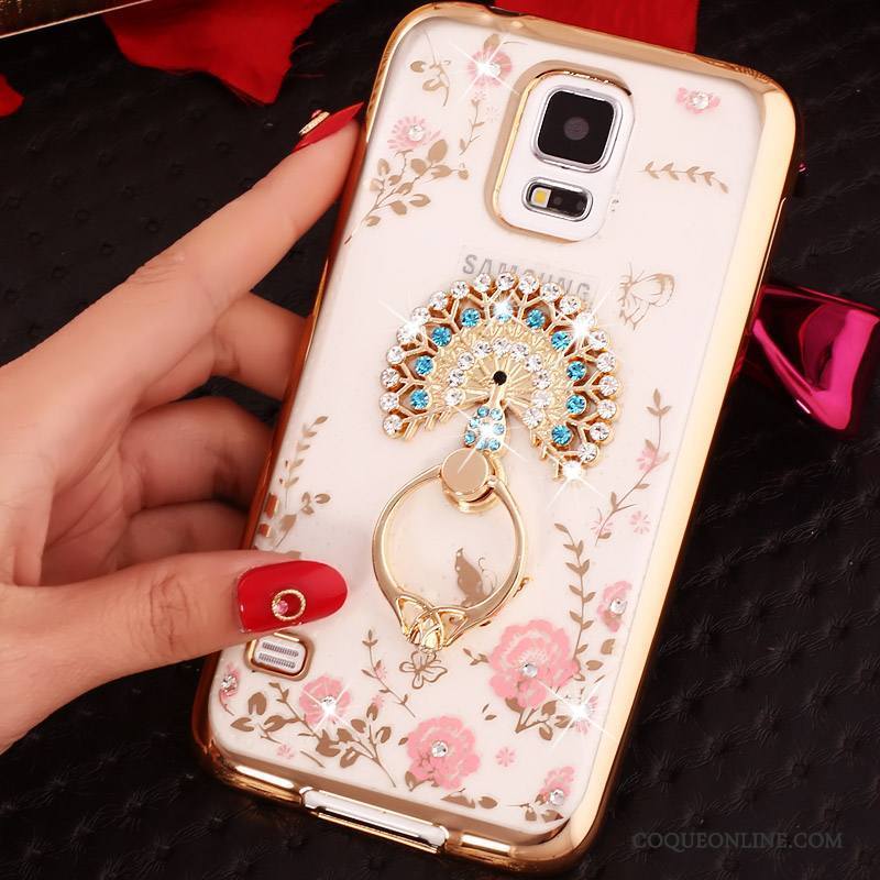 Samsung Galaxy S5 Étoile Tendance Rouge Coque De Téléphone Dessin Animé Étui Fluide Doux