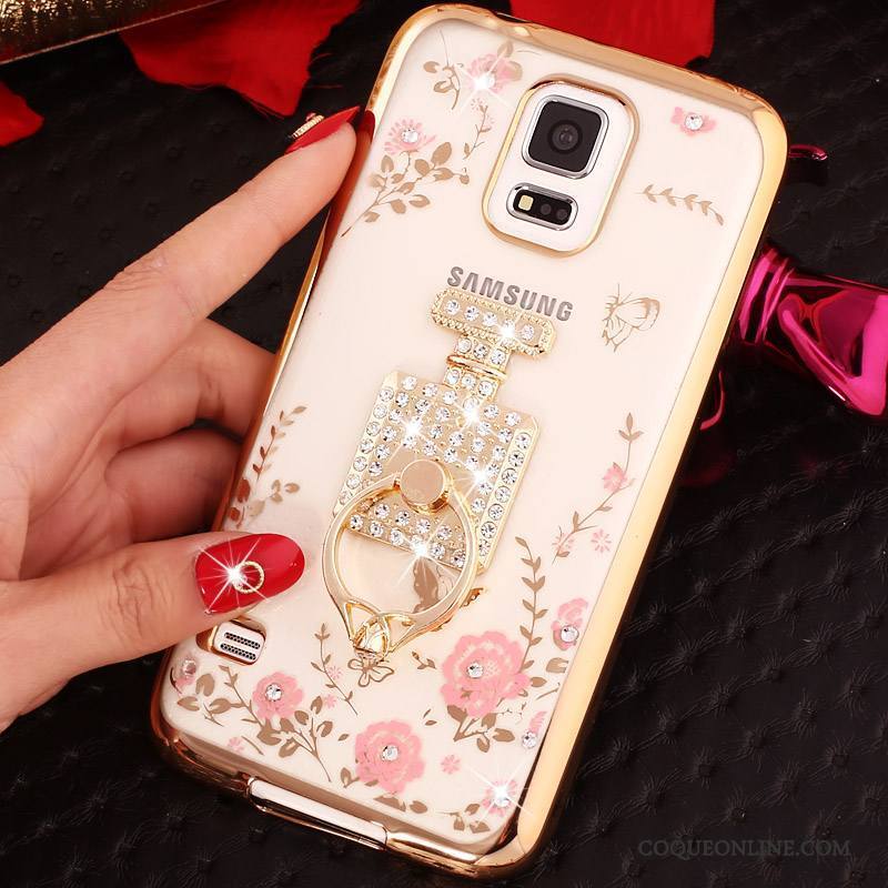 Samsung Galaxy S5 Étoile Tendance Rouge Coque De Téléphone Dessin Animé Étui Fluide Doux