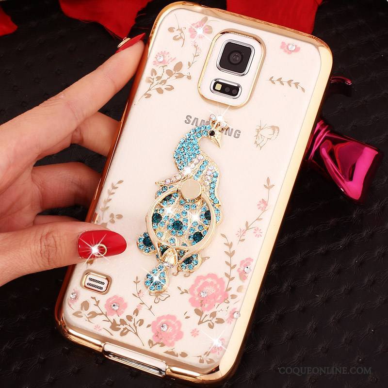 Samsung Galaxy S5 Étoile Tendance Rouge Coque De Téléphone Dessin Animé Étui Fluide Doux