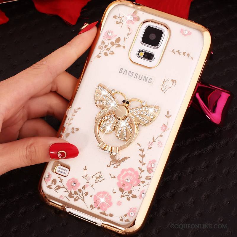 Samsung Galaxy S5 Étoile Tendance Rouge Coque De Téléphone Dessin Animé Étui Fluide Doux