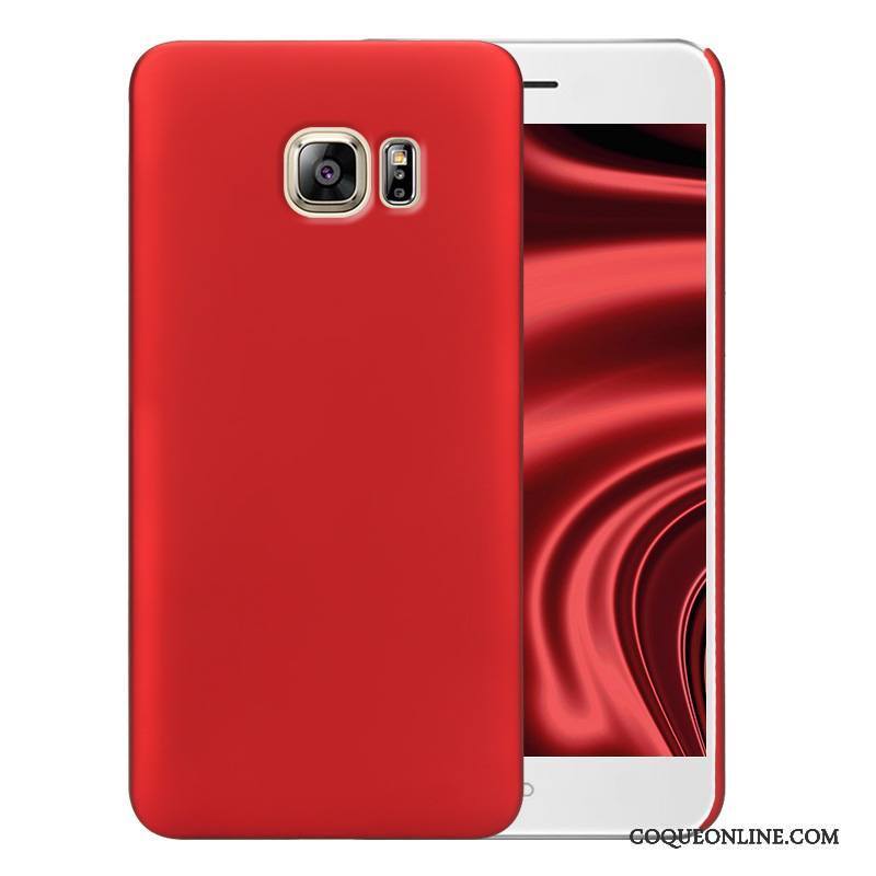 Samsung Galaxy S6 Coque Couleur Difficile Bleu Délavé En Daim Étoile Téléphone Portable Étui