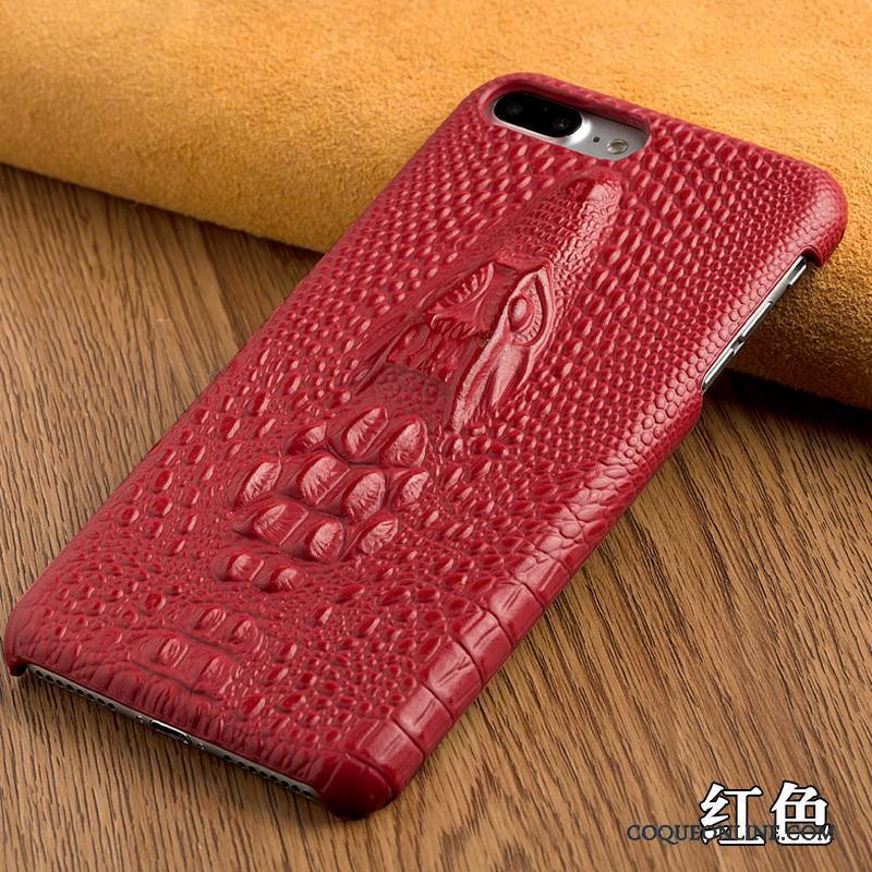 Samsung Galaxy S6 Coque Luxe Couvercle Arrière Crocodile Marron Difficile Protection Étoile