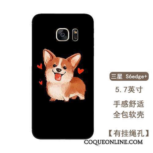 Samsung Galaxy S6 Edge + Charmant Dessin Animé Coque De Téléphone Tout Compris Fluide Doux Étui Étoile