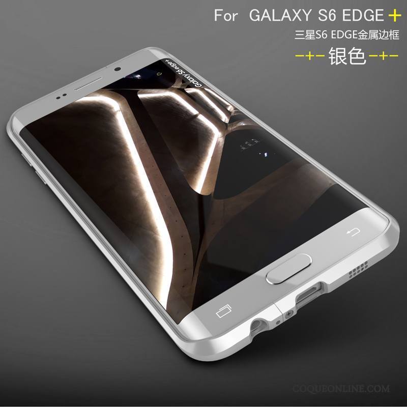 Samsung Galaxy S6 Edge + Coque De Téléphone Étoile Vert Border Protection Étui