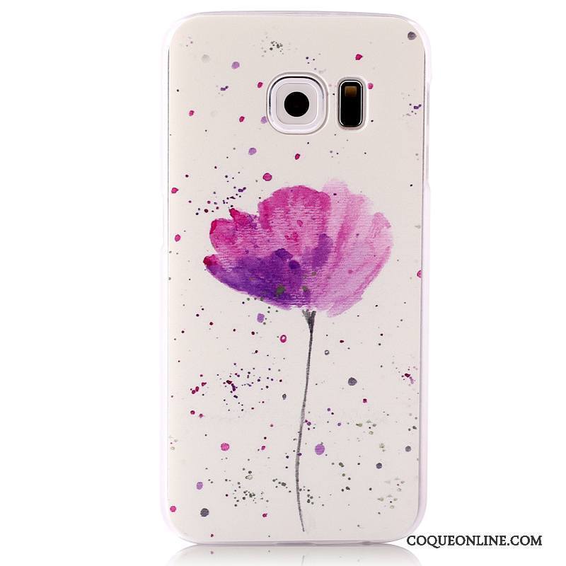 Samsung Galaxy S6 Edge Coque Protection Étoile Difficile De Téléphone Téléphone Portable Peinture