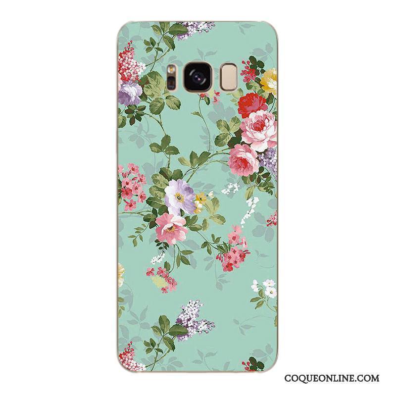 Samsung Galaxy S6 Edge + Coque Étui Rose Étoile Fluide Doux Fleur Protection Marque De Tendance