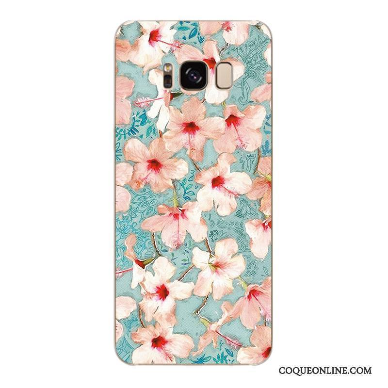 Samsung Galaxy S6 Edge + Coque Étui Rose Étoile Fluide Doux Fleur Protection Marque De Tendance