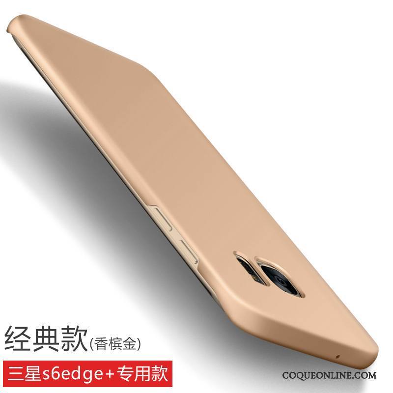 Samsung Galaxy S6 Edge + Délavé En Daim Légère Étui Étoile Incassable Tendance Coque De Téléphone