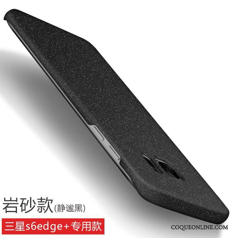 Samsung Galaxy S6 Edge + Délavé En Daim Légère Étui Étoile Incassable Tendance Coque De Téléphone