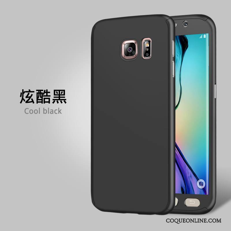 Samsung Galaxy S6 Edge Étui Coque De Téléphone Légère Rouge Personnalité Protection Étoile