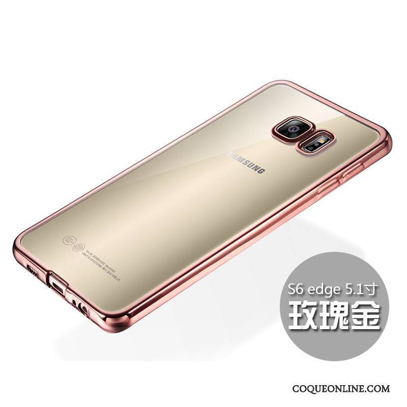 Samsung Galaxy S6 Incassable Très Mince Silicone Fluide Doux Coque De Téléphone Étui Protection