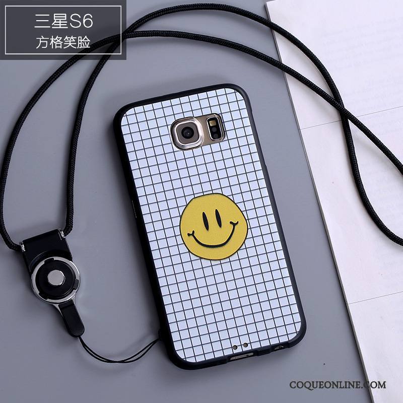 Samsung Galaxy S6 Personnalité Étui Coque De Téléphone Dessin Animé Silicone Incassable Étoile