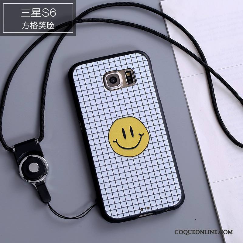 Samsung Galaxy S6 Personnalité Étui Coque De Téléphone Dessin Animé Silicone Incassable Étoile