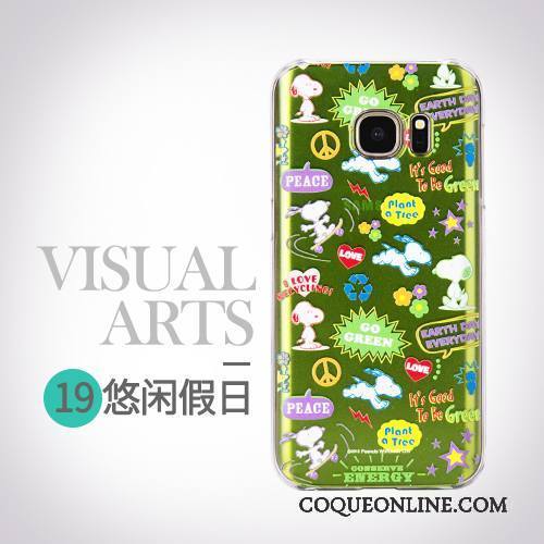 Samsung Galaxy S7 Coque Étui Créatif Téléphone Portable Personnalité Étoile Tendance Protection
