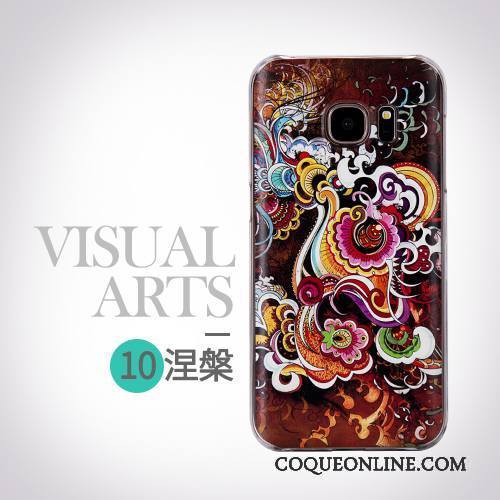 Samsung Galaxy S7 Coque Étui Créatif Téléphone Portable Personnalité Étoile Tendance Protection