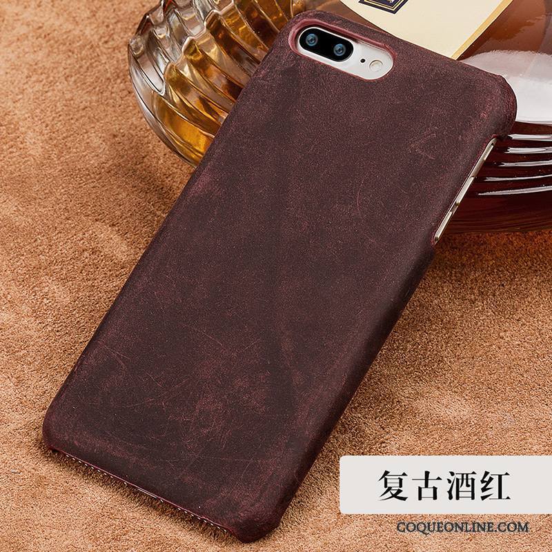 Samsung Galaxy S7 Edge Coque Boucle Incassable Cuir Véritable Difficile Vintage Anneau Étoile