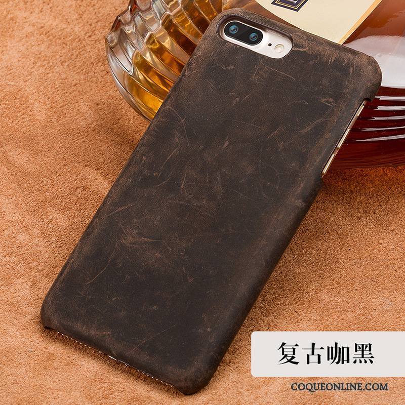 Samsung Galaxy S7 Edge Coque Boucle Incassable Cuir Véritable Difficile Vintage Anneau Étoile